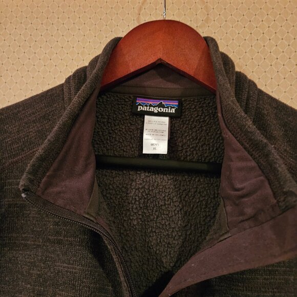 Patagonia Full-Zip Fleece Vest – Heathered Brown | Quality Outdoor Layer - Picture 7 of 7